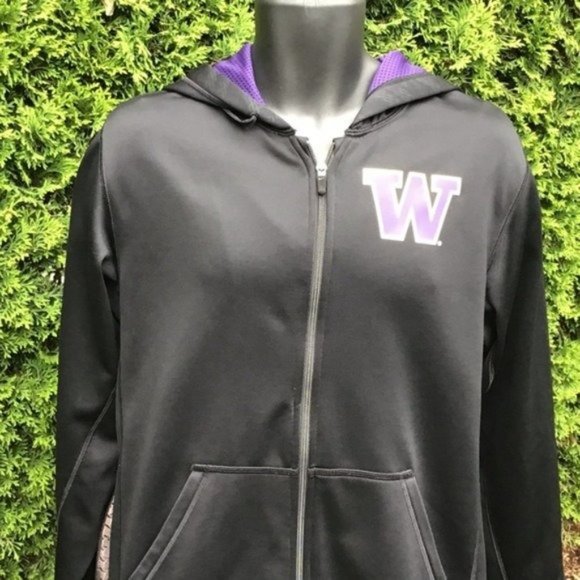 Nike, University of Washington Huskies Zip Up Sz S - Picture 3 of 5